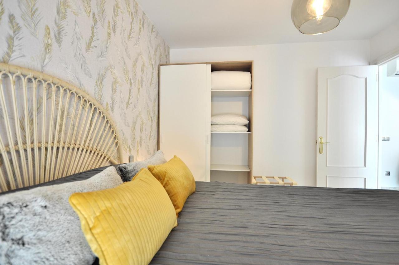 Luminoso y coqueto apartamento con jardín Málaga Exterior foto