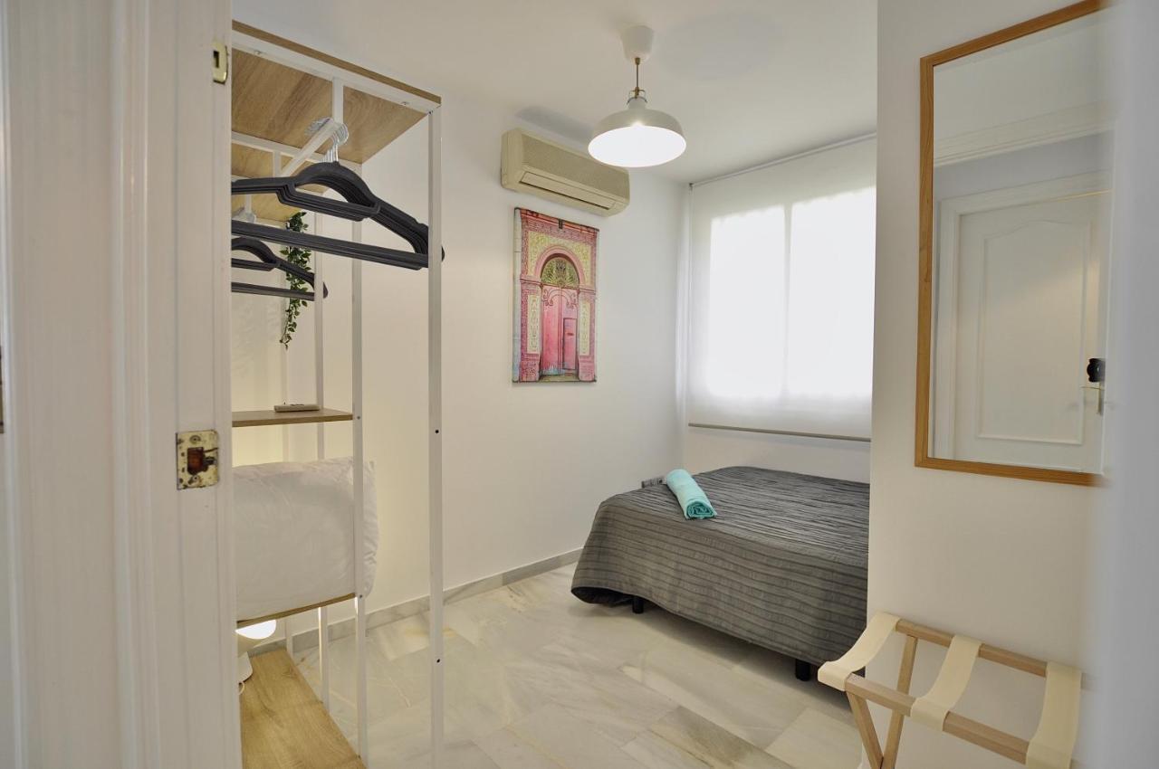 Luminoso y coqueto apartamento con jardín Málaga Exterior foto